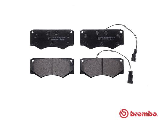 A.B.S. P A6 016 BREMBO Bremsbelagsatz, Scheibenbremse